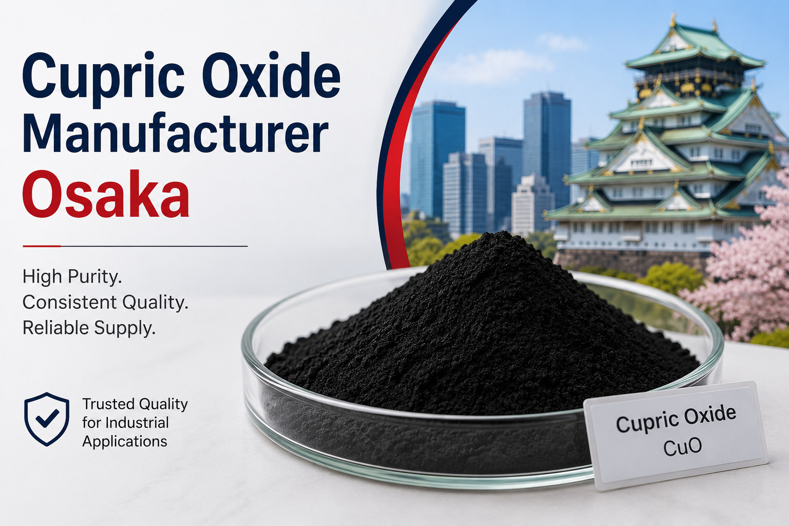 Cupric Oxide Manufacturer Sentosa: Ensuring Consistent Quality and Supply
