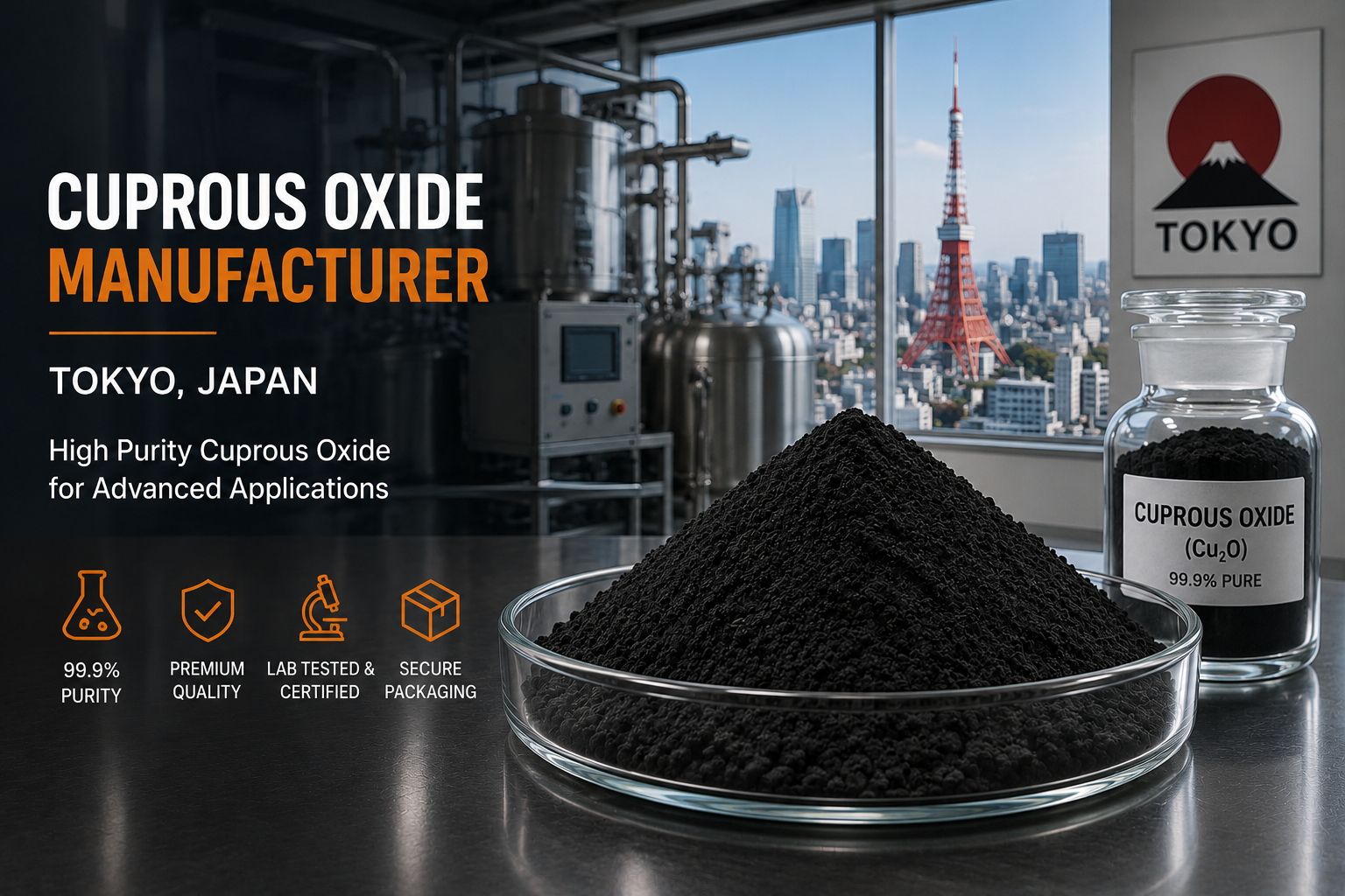 Cuprous Oxide Manufacturer Tokyo for Quality Supply