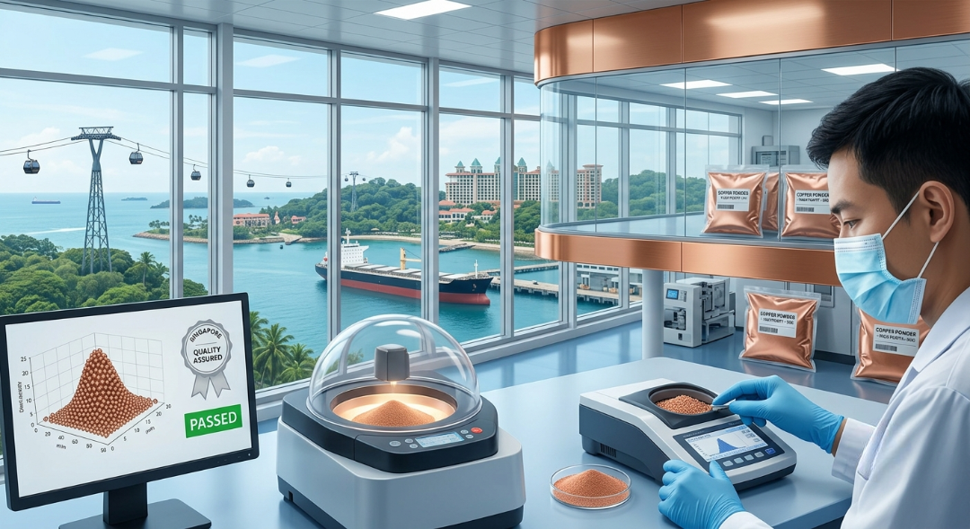How a Trusted Copper Powder Supplier in Singapore Sentosa Ensures Consistent Quality